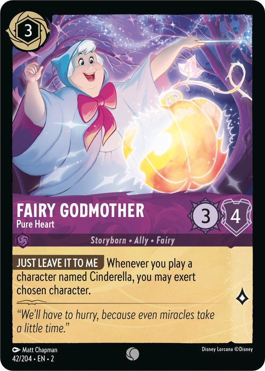 Disney Lorcana: Fairy Godmother - Pure Heart card image