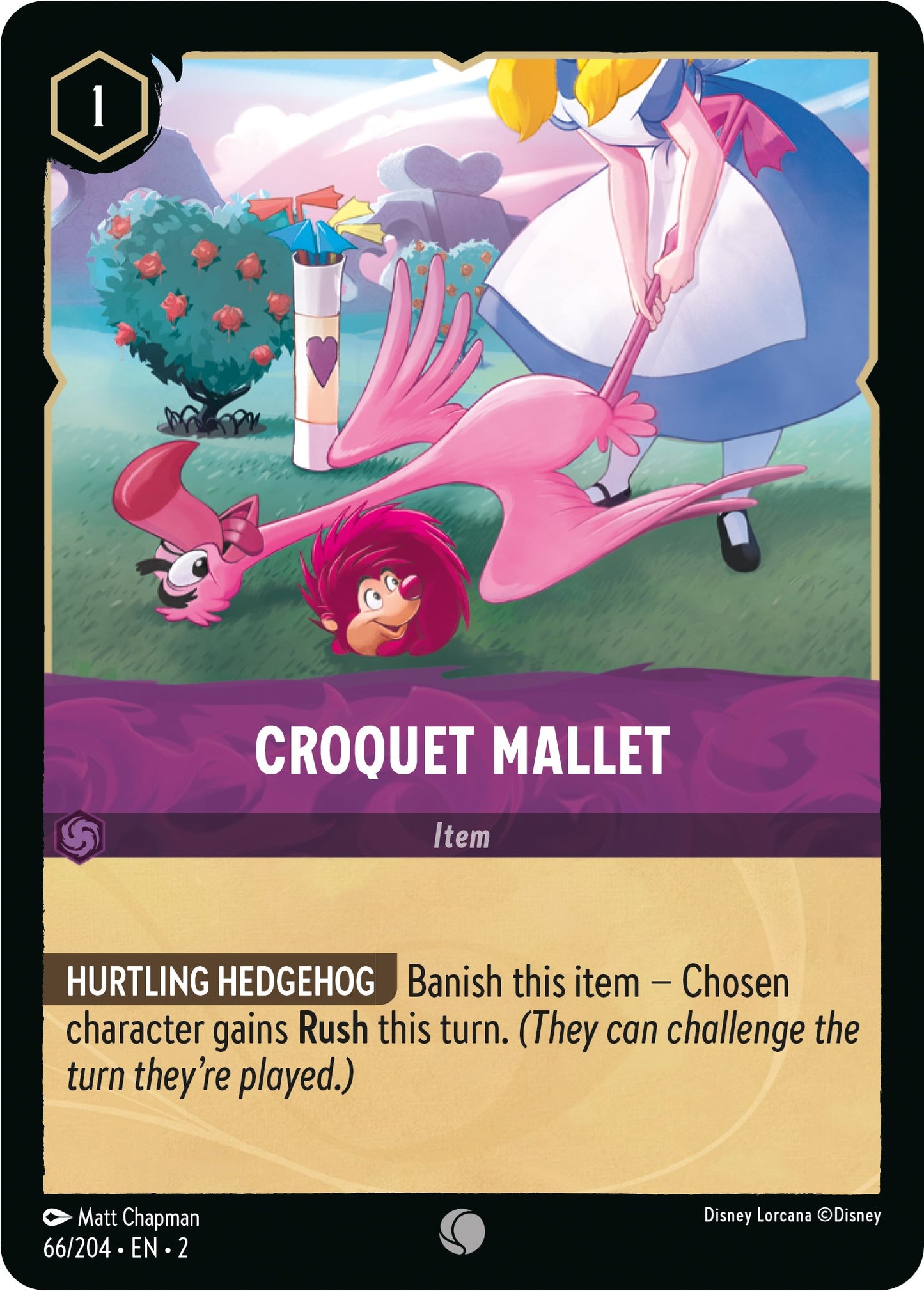 Disney Lorcana: Croquet Mallet card image