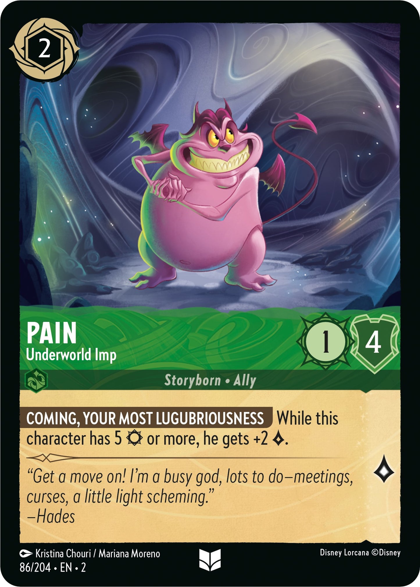 Disney Lorcana: Pain - Underworld Imp card image