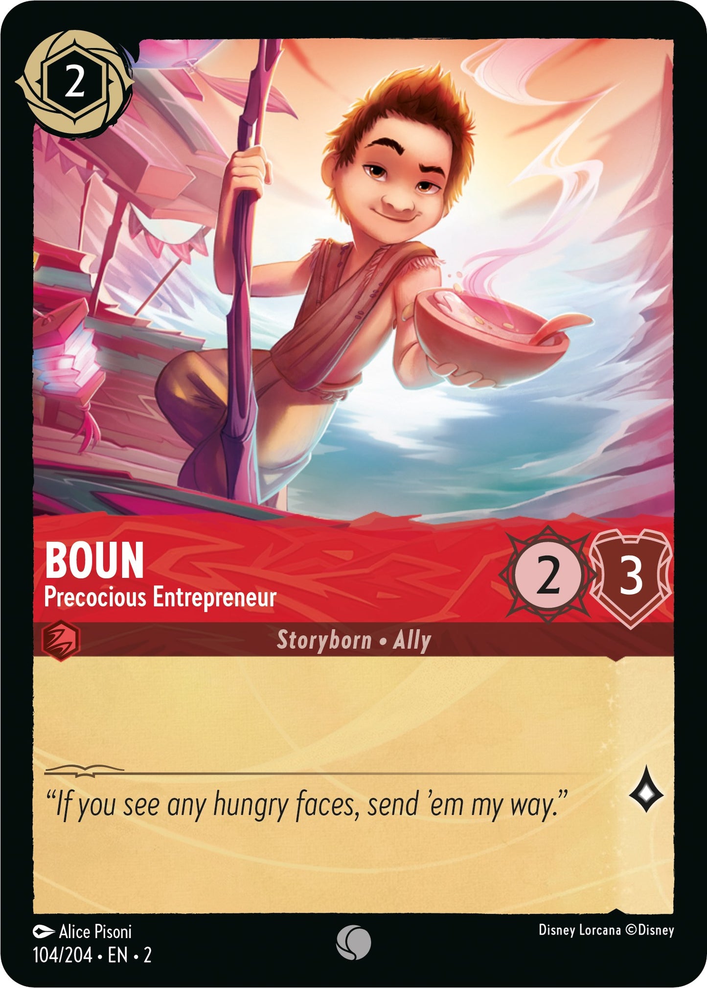 Disney Lorcana: Boun - Precocious Entrepreneur card image