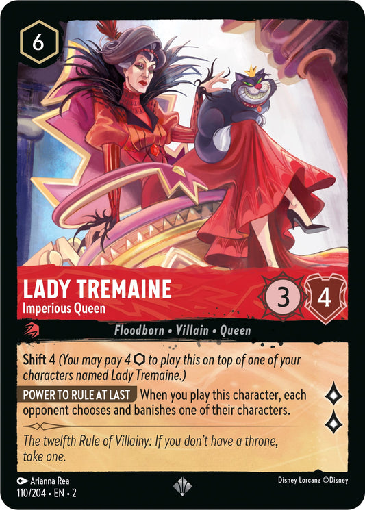 Disney Lorcana: Lady Tremaine - Imperious Queen card image