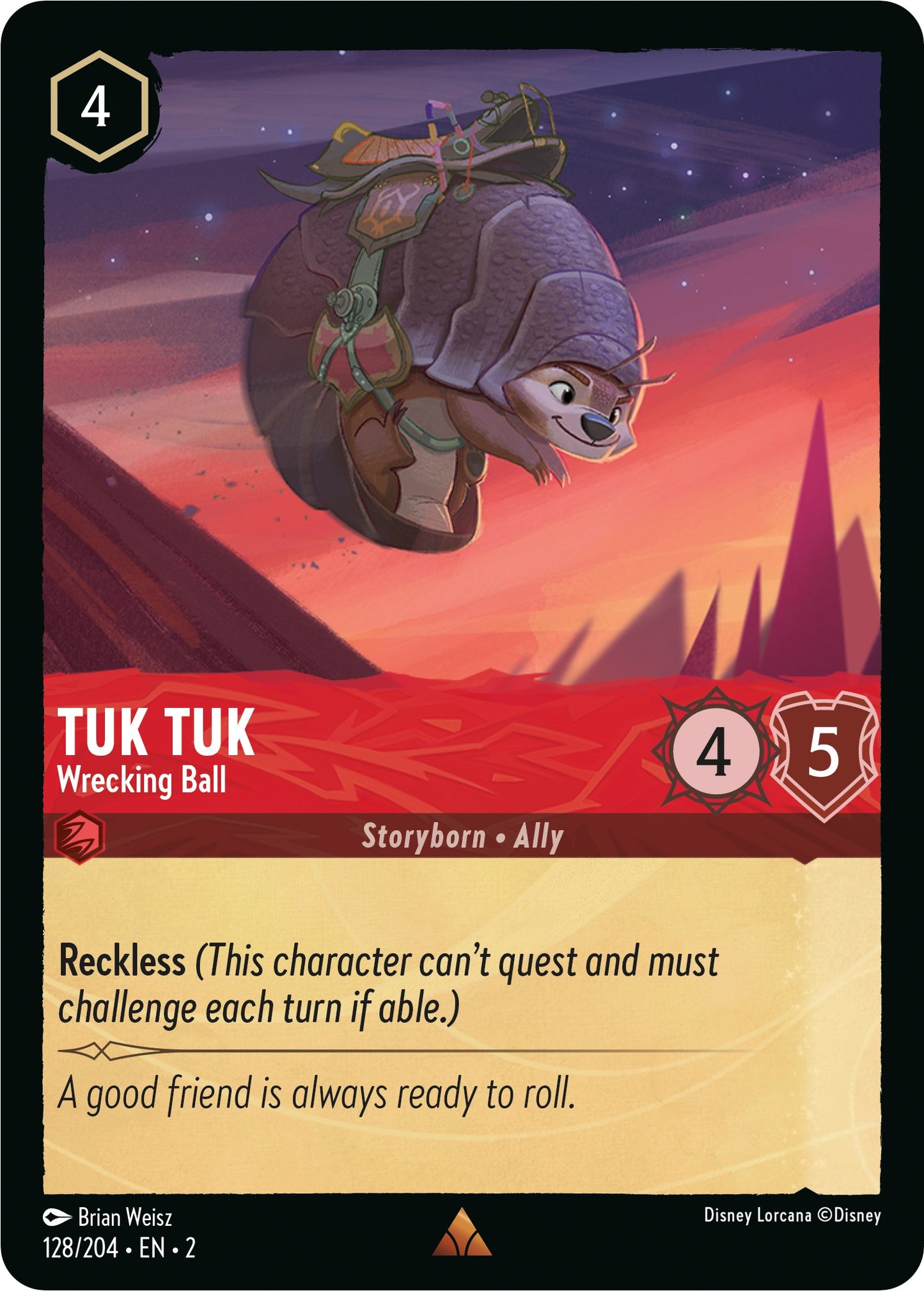 Disney Lorcana: Tuk Tuk - Wrecking Ball card image