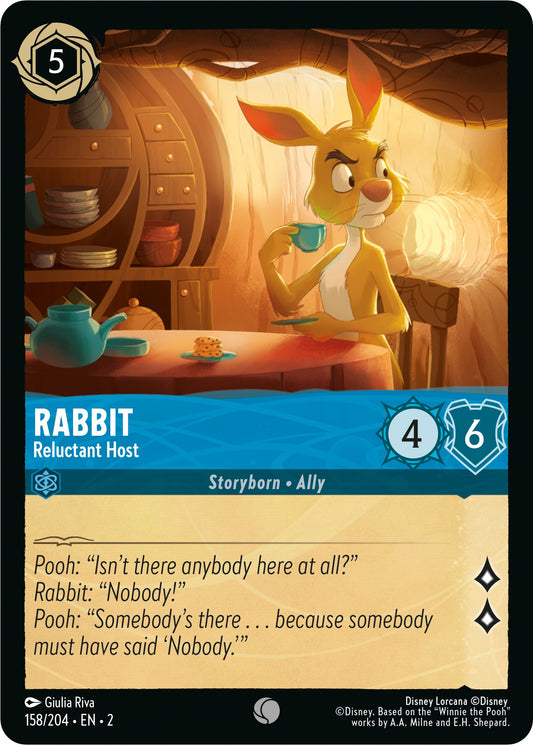 Disney Lorcana: Rabbit - Reluctant Host card image