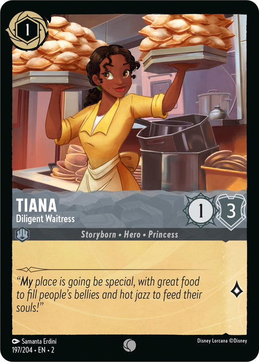 Disney Lorcana: Tiana - Diligent Waitress card image