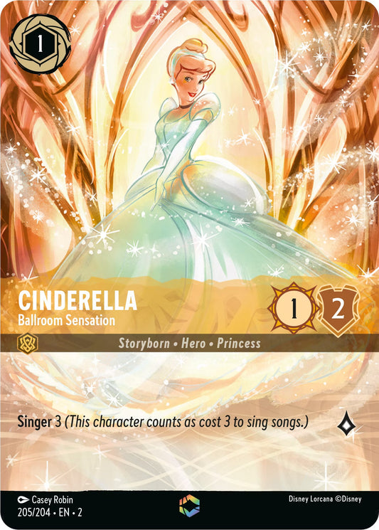 Disney Lorcana: Cinderella - Ballroom Sensation (Enchanted) card image