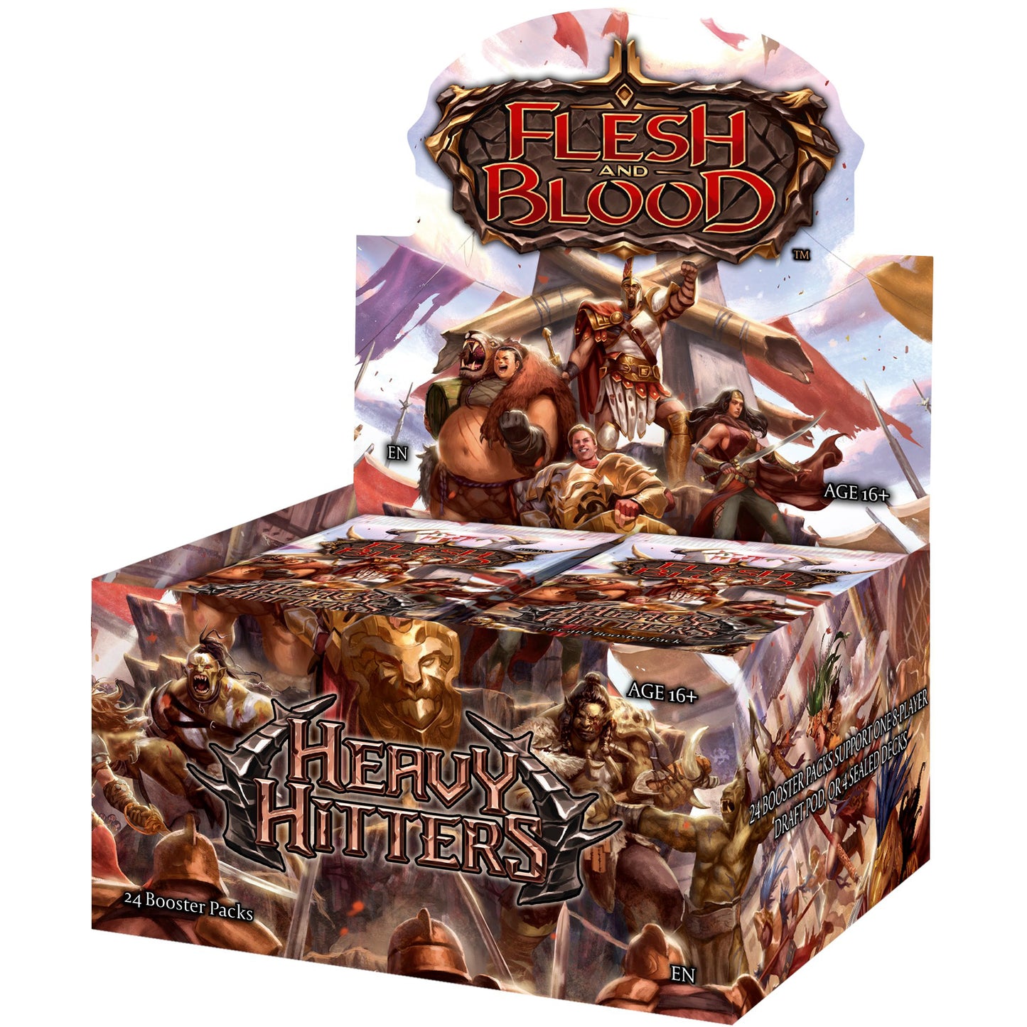 Flesh and Blood TCG: Heavy Hitters Booster Box image