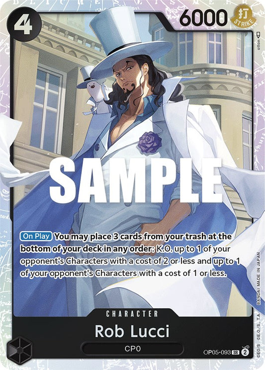 One Piece Card Game: Rob Lucci (093) card image