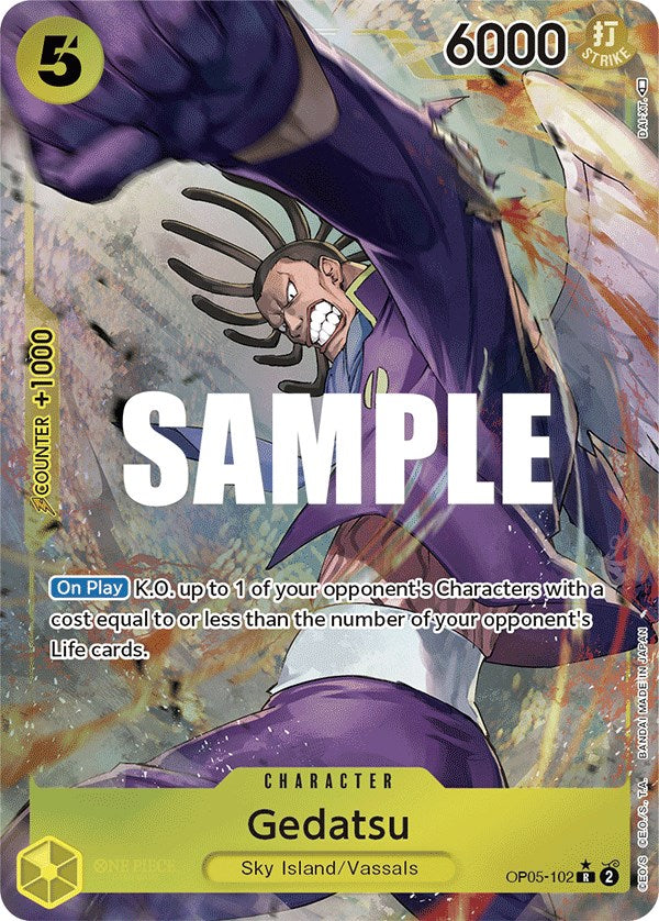 One Piece Card Game: Gedatsu (Alternate Art) card image