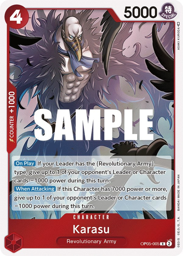 One Piece Card Game: Karasu card image