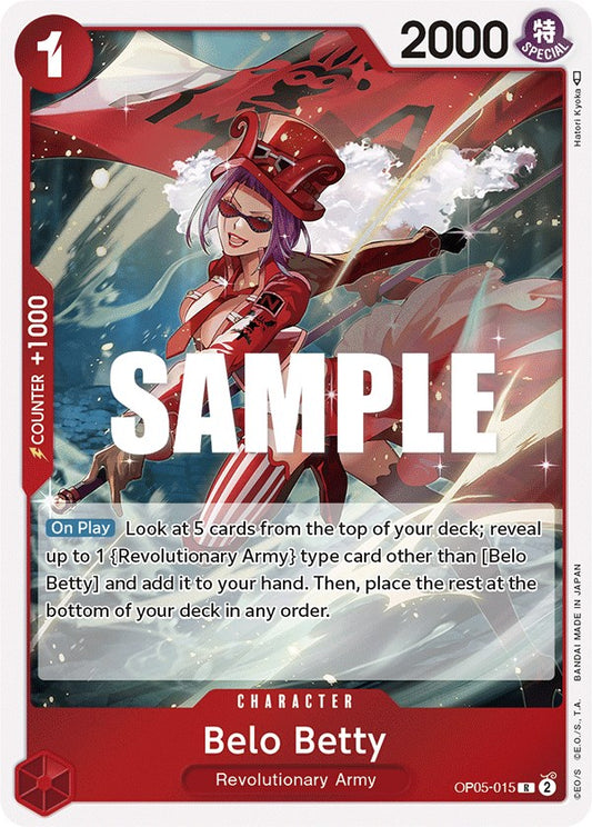 One Piece Card Game: Belo Betty (015) card image
