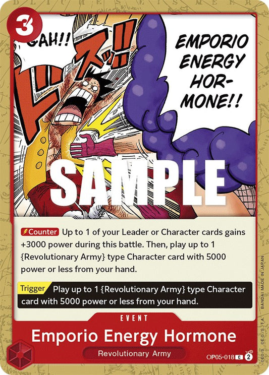 One Piece Card Game: Emporio Energy Hormone card image