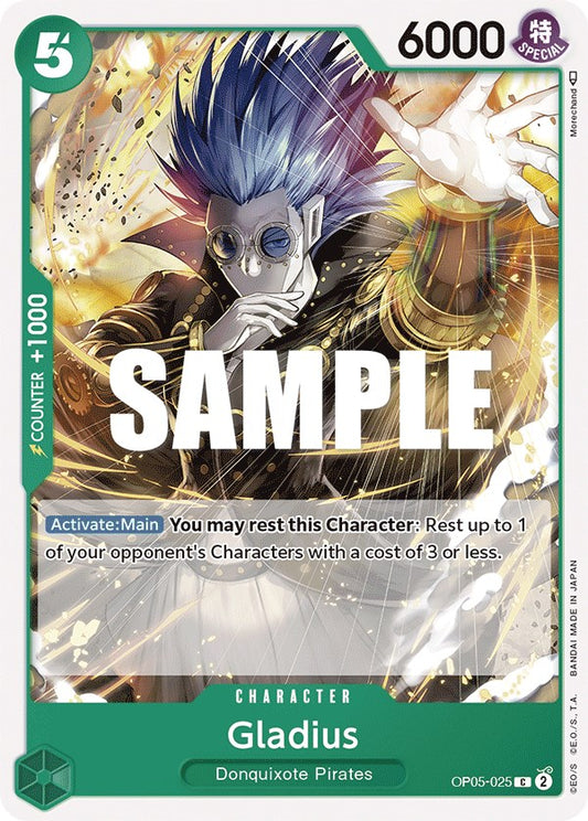 One Piece Card Game: Gladius card image