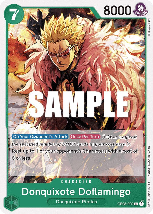 One Piece Card Game: Donquixote Doflamingo (029) card image