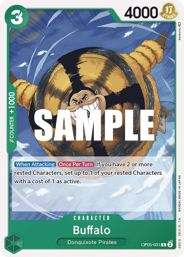 One Piece Card Game: Buffalo card image