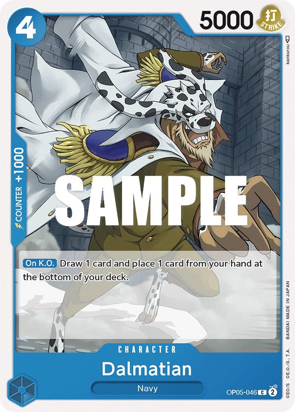 One Piece Card Game: Dalmatian card image