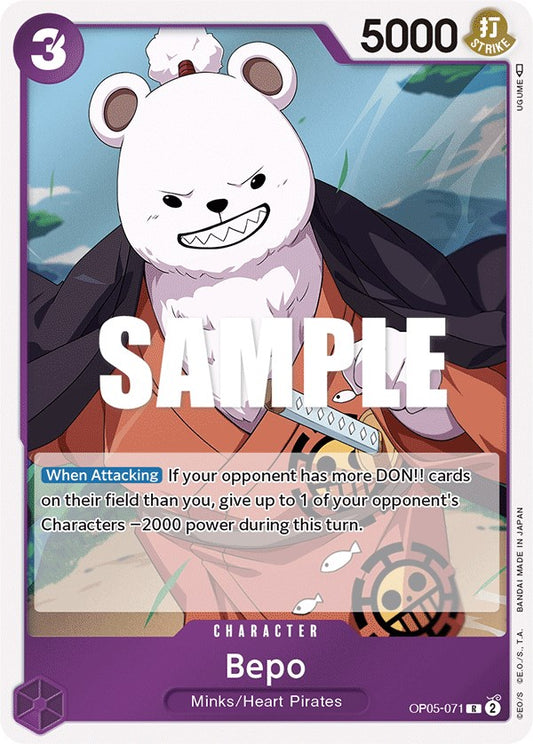 One Piece Card Game: Bepo card image