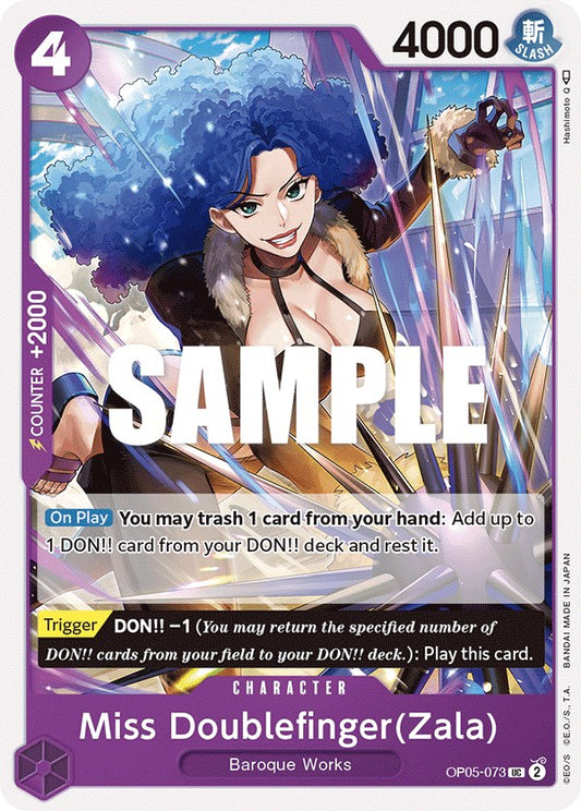 One Piece Card Game: Miss Doublefinger(Zala) card image