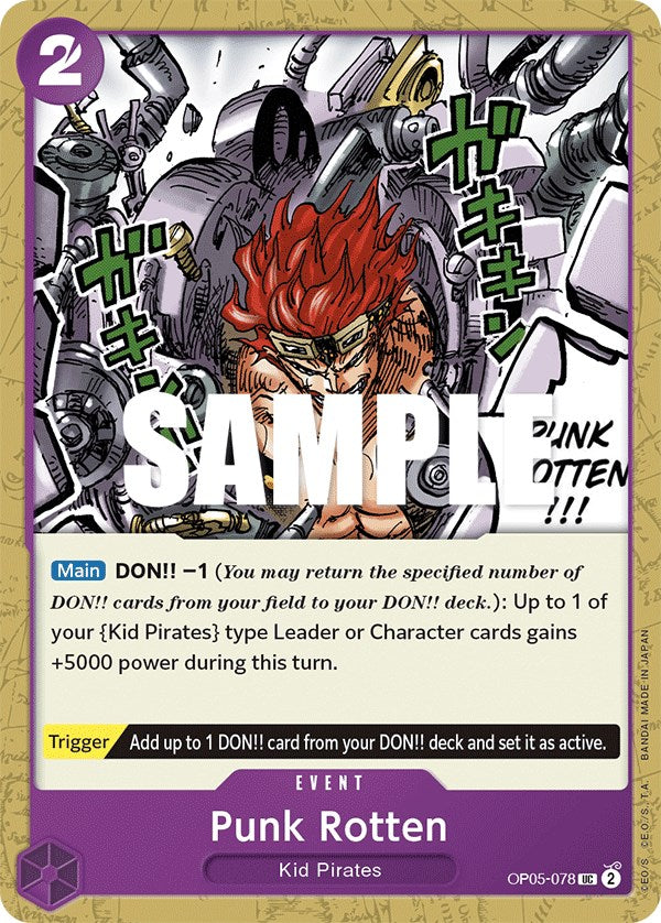 One Piece Card Game: Punk Rotten card image