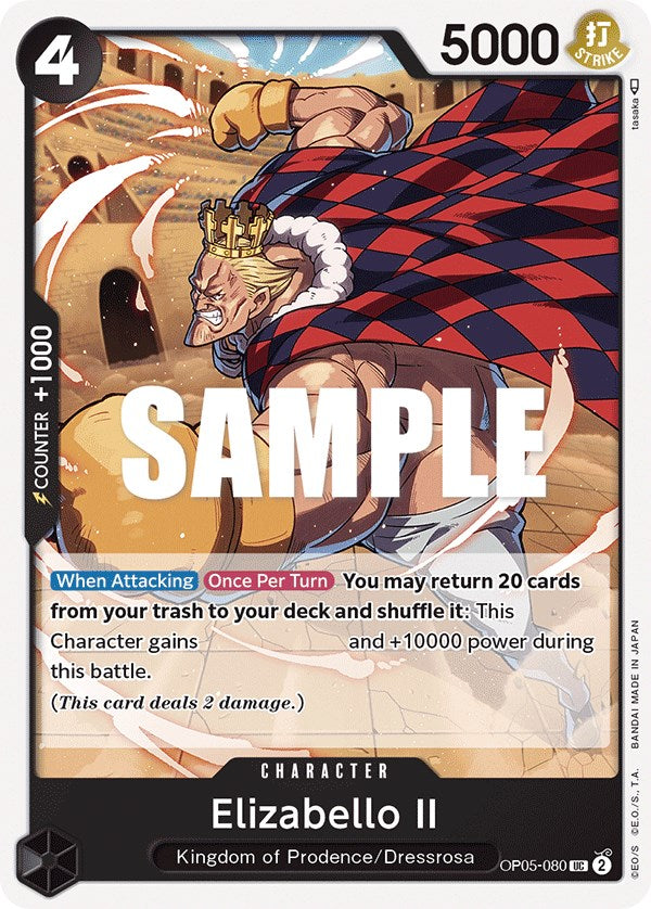 One Piece Card Game: Elizabello II card image