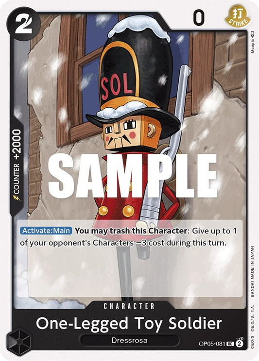 One Piece Card Game: One-Legged Toy Soldier card image