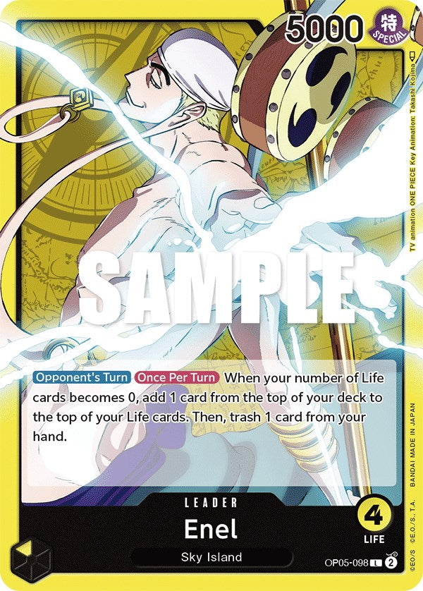 One Piece Card Game: Enel (098) card image