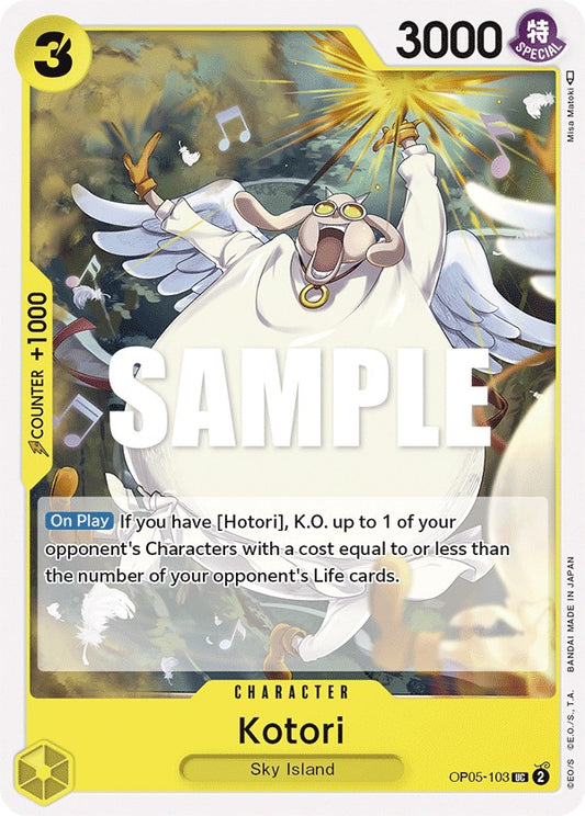 One Piece Card Game: Kotori card image