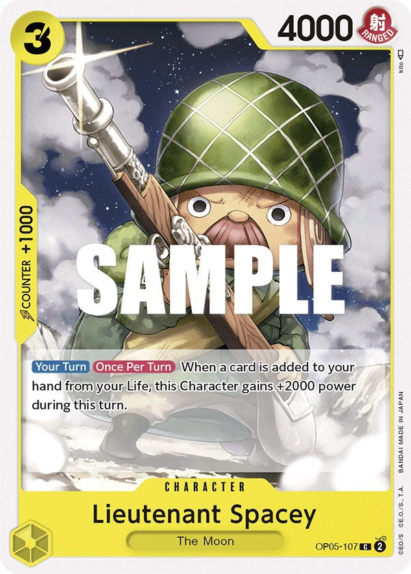 One Piece Card Game: Lieutenant Spacey card image