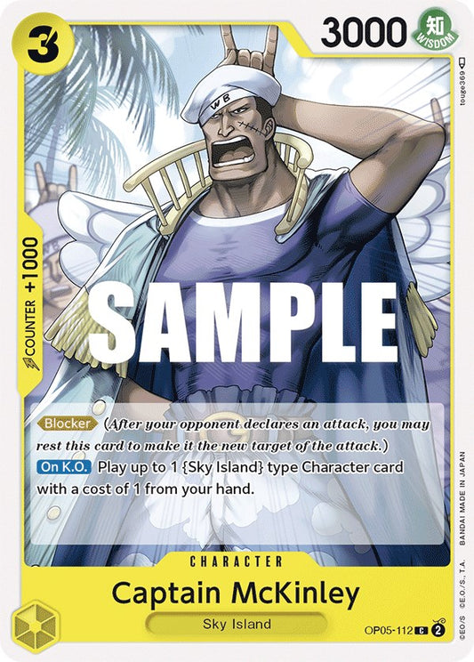 One Piece Card Game: Captain McKinley card image