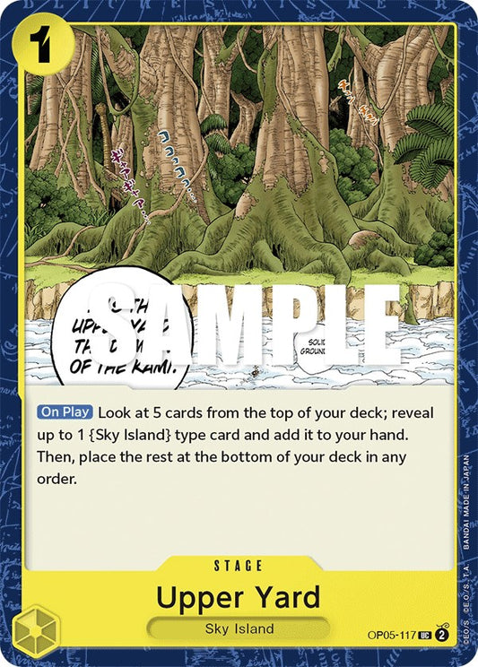 One Piece Card Game: Upper Yard card image