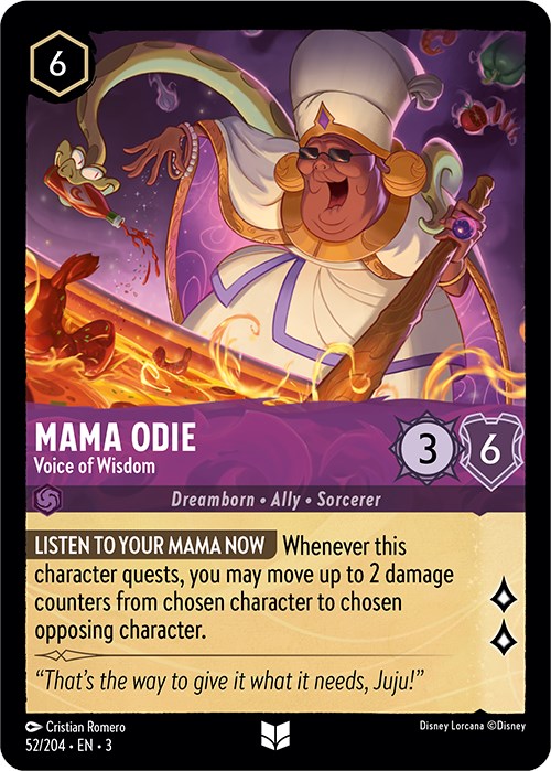 Disney Lorcana: Mama Odie - Voice of Wisdom card image