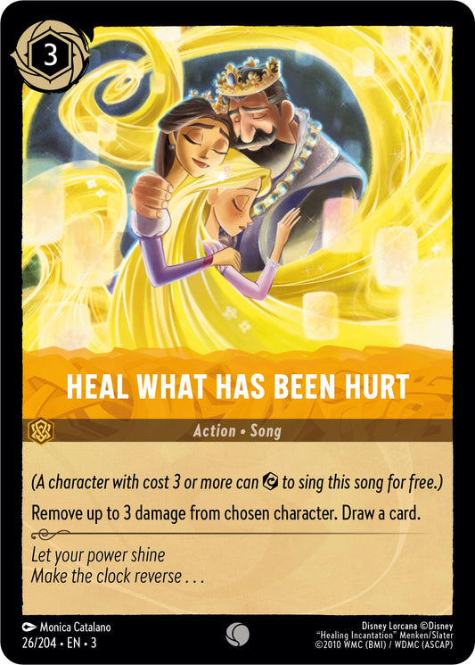 Disney Lorcana: Heal What Has Been Hurt card image