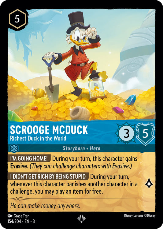 Disney Lorcana: Scrooge McDuck - Richest Duck in the World card image