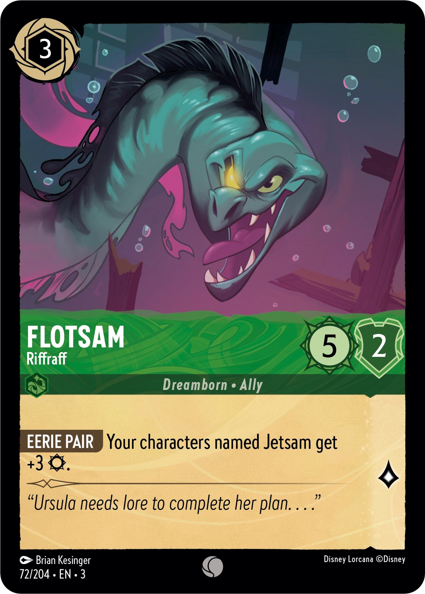 Disney Lorcana: Flotsam - Riffraff card image