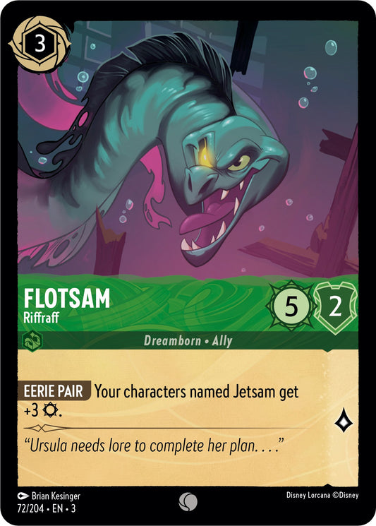 Disney Lorcana: Flotsam - Riffraff card image