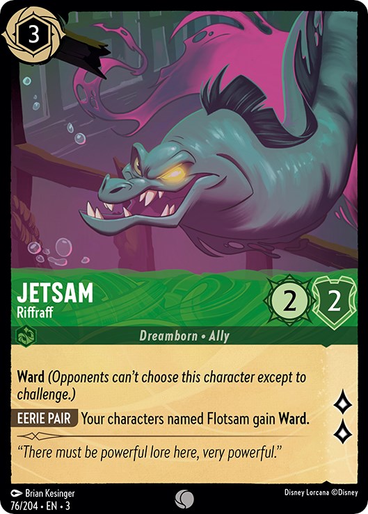 Disney Lorcana: Jetsam - Riffraff card image