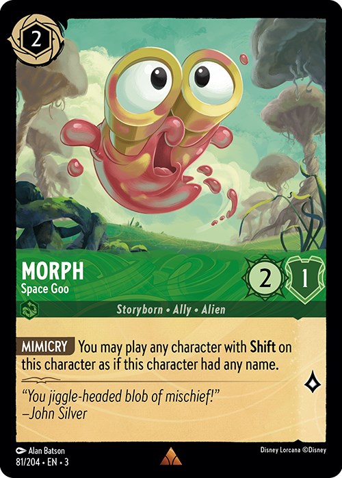 Disney Lorcana: Morph - Space Goo card image