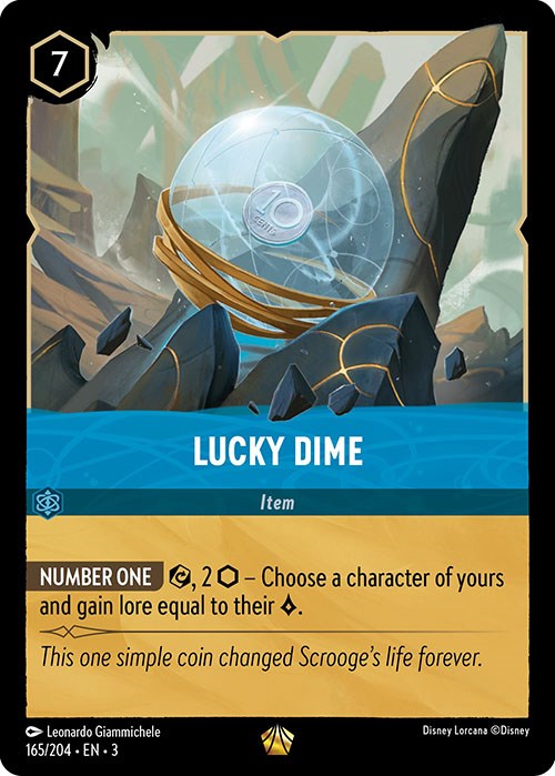 Disney Lorcana: Lucky Dime card image