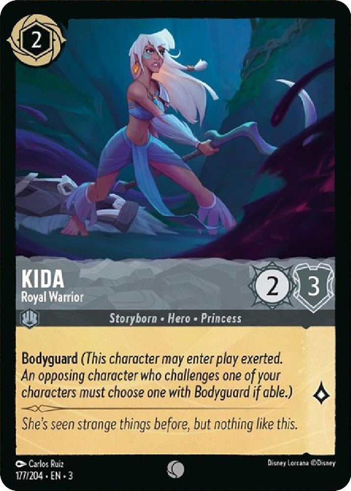 Disney Lorcana: Kida - Royal Warrior card image