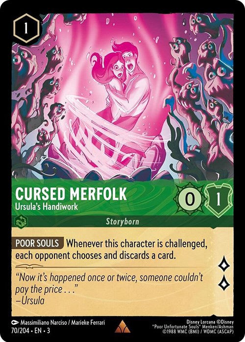 Disney Lorcana: Cursed Merfolk - Ursula's Handiwork card image