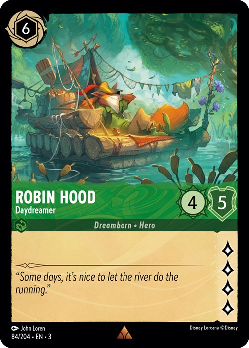 Disney Lorcana: Robin Hood - Daydreamer card image