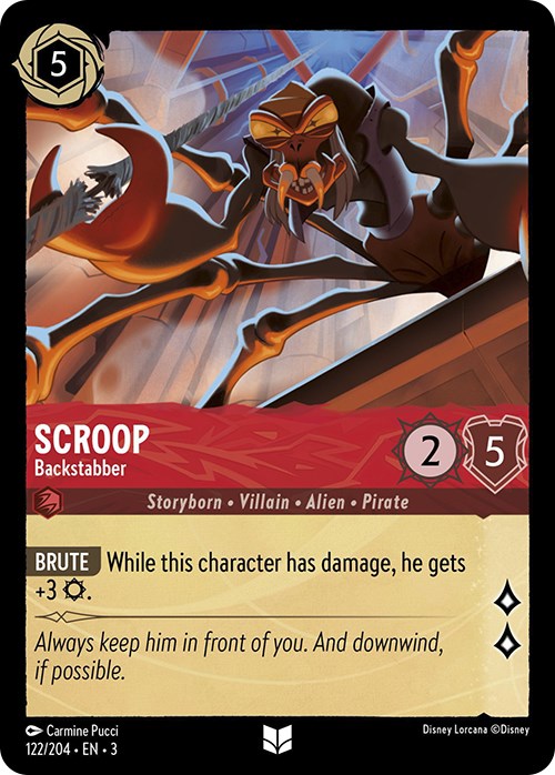 Disney Lorcana: Scroop - Backstabber card image