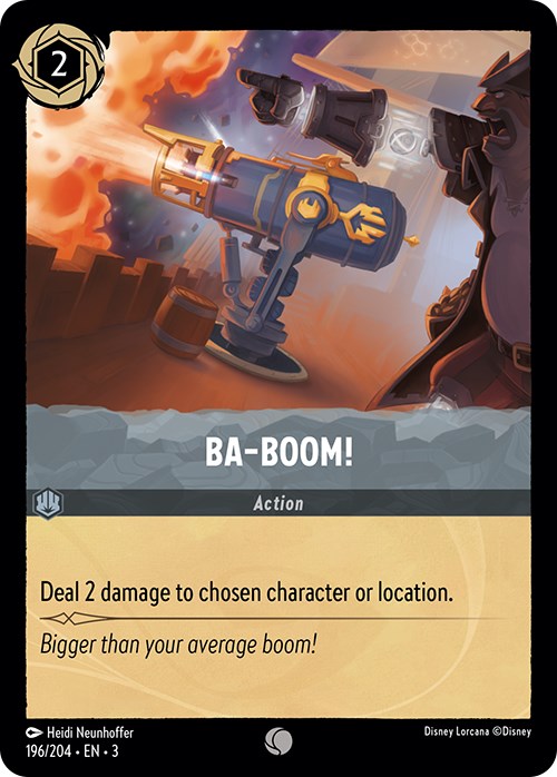 Disney Lorcana: Ba-Boom! card image