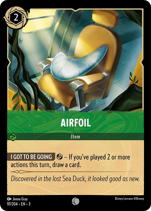 Disney Lorcana: Airfoil card image