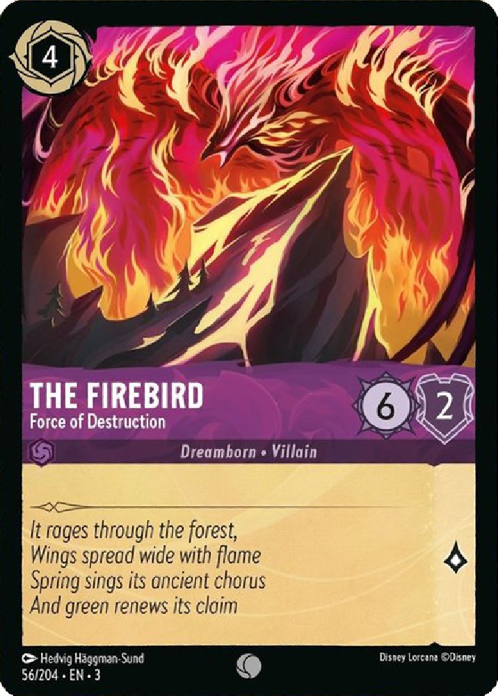 Disney Lorcana: The Firebird - Force of Destruction card image