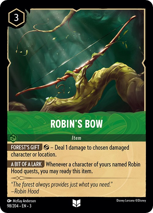 Disney Lorcana: Robin's Bow card image