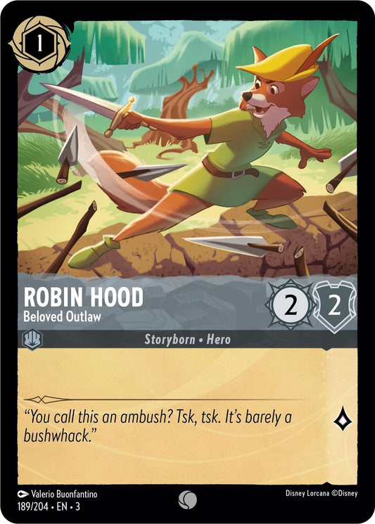 Disney Lorcana: Robin Hood - Beloved Outlaw card image