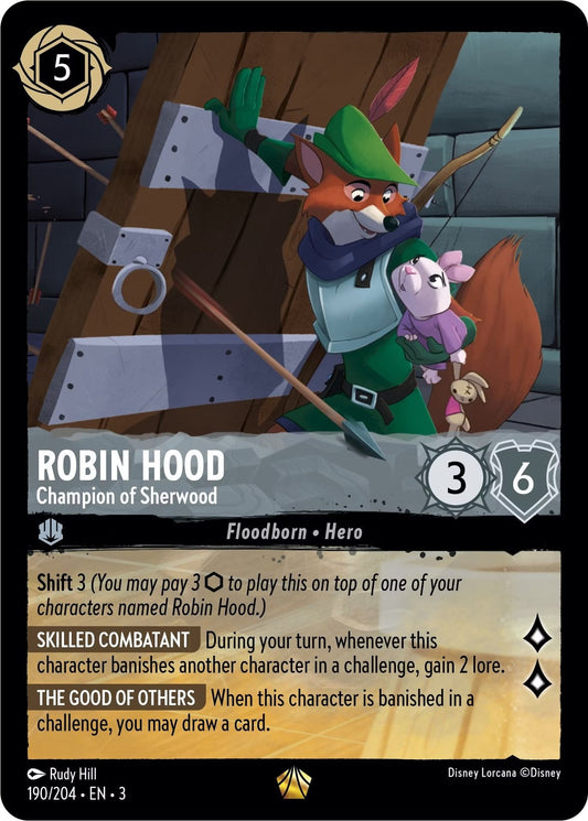 Disney Lorcana: Robin Hood - Champion of Sherwood card image