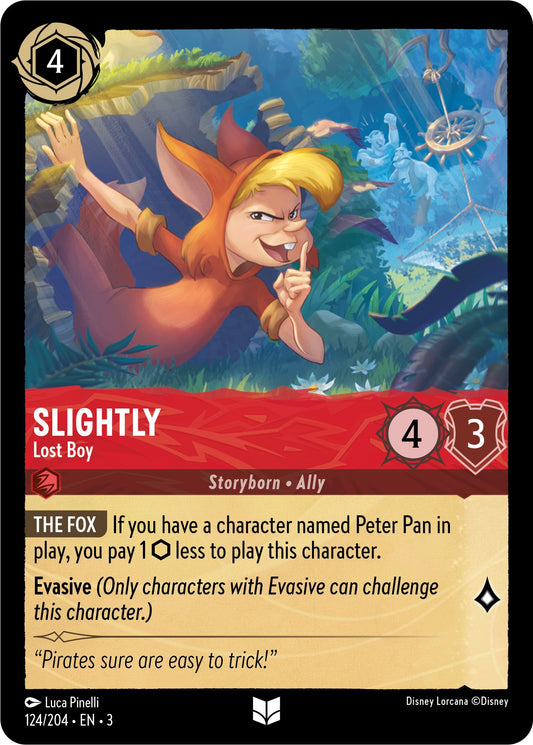 Disney Lorcana: Slightly - Lost Boy card image