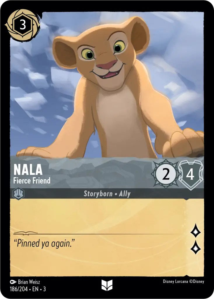 Disney Lorcana: Nala - Fierce Friend card image