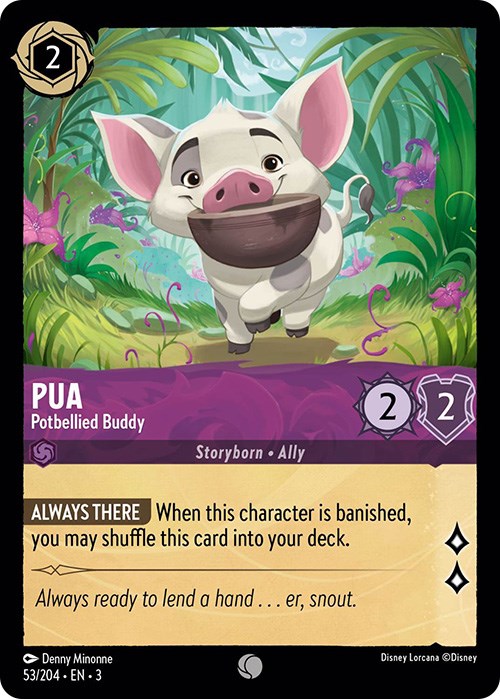 Disney Lorcana: Pua - Potbellied Buddy card image